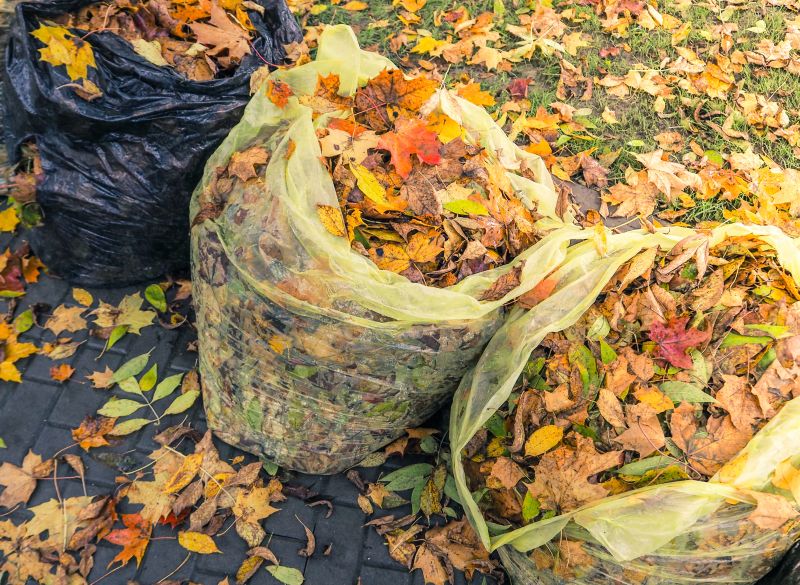 Leaf Bagging and Collection